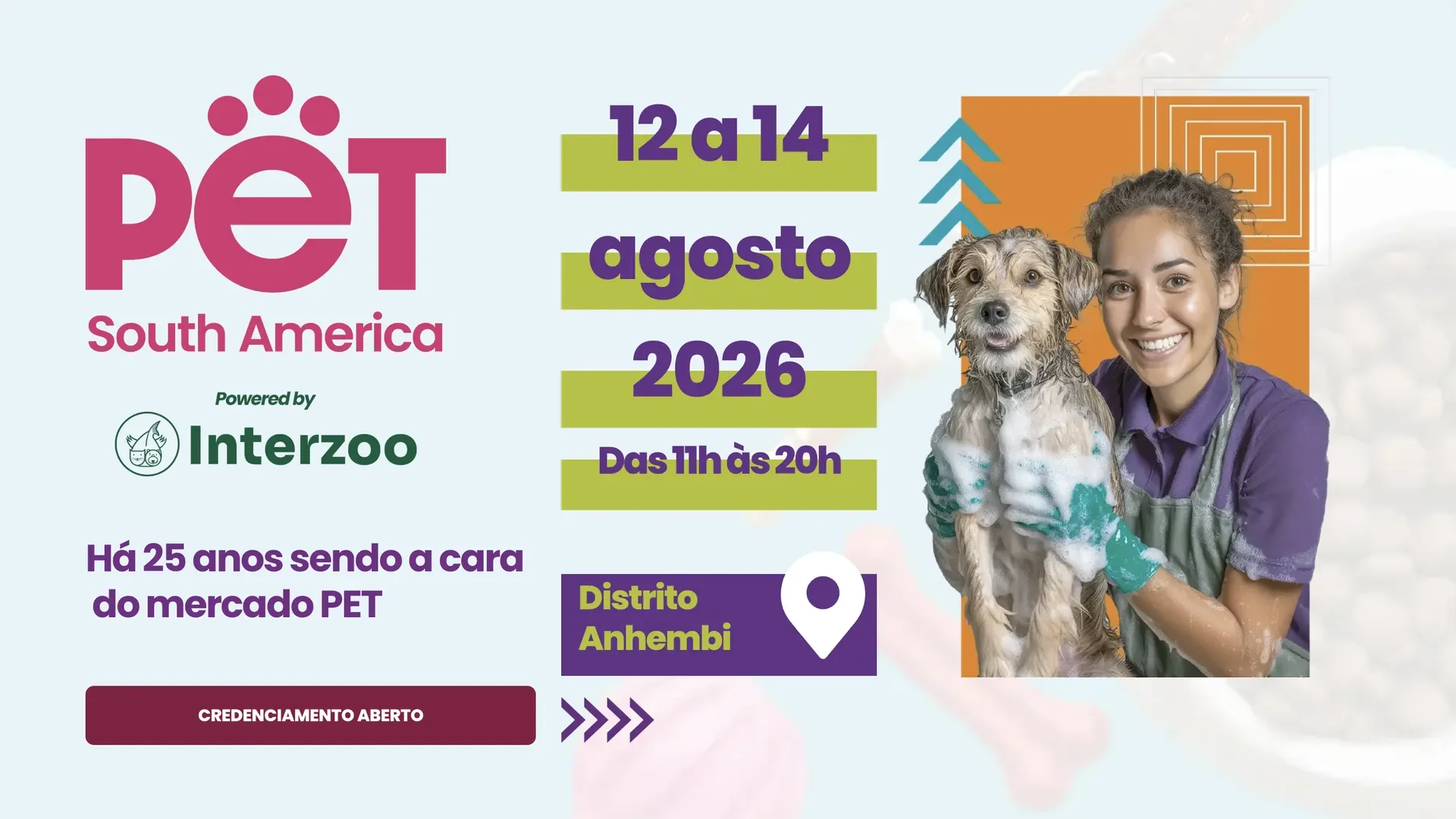 Pet South 2026, o evento ocorrerá em Agosto de 2026
